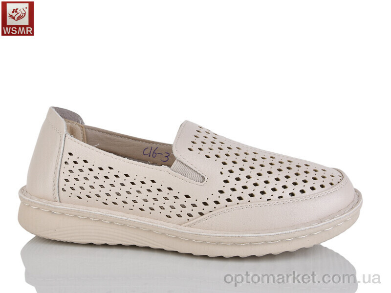 Купить Туфлі жіночі C16-3 WSMR бежевий, фото 1