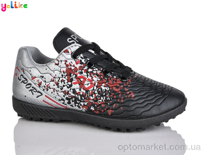 Купить Футбольне взуття дитячі C18-1 Yalike чорний, фото 1