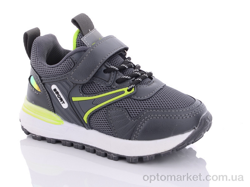 Купить Кросівки дитячі C2-3 AISIDA сірий, фото 1