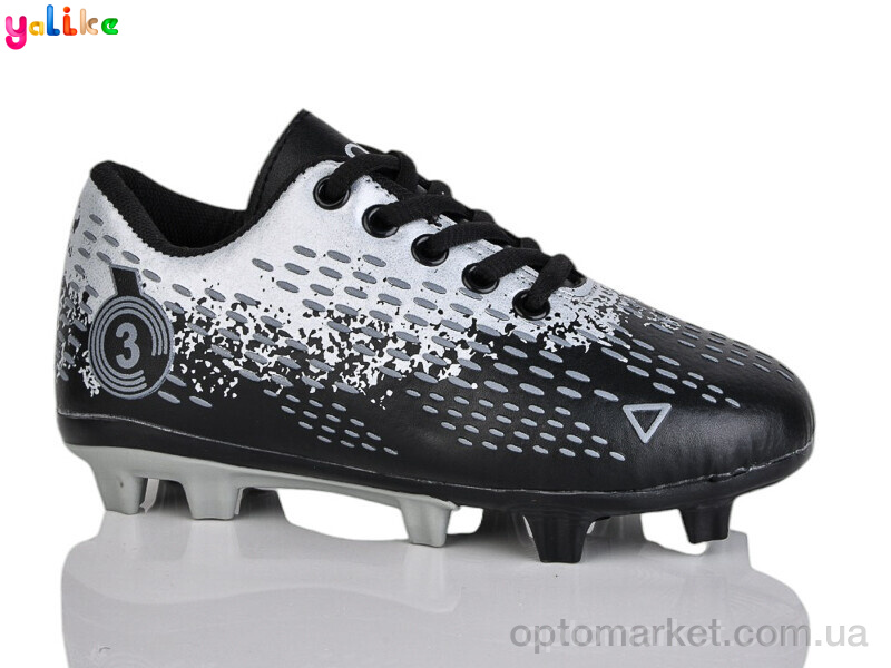 Купить Футбольне взуття дитячі C20-1 Yalike чорний, фото 1