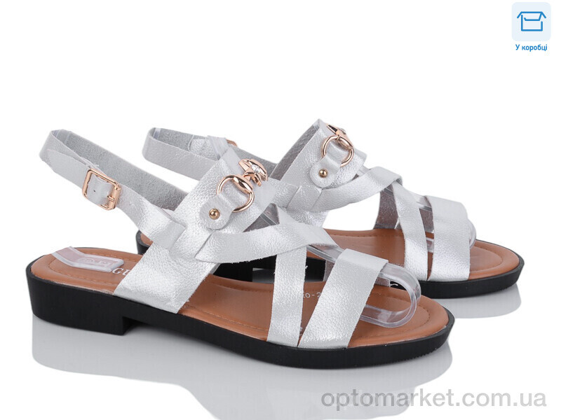 Купить Босоніжки жіночі C20-2 Fuguiyun срібний, фото 1