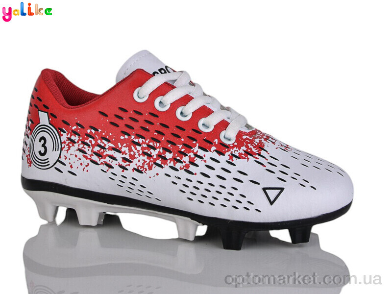 Купить Футбольне взуття дитячі C20-3 Yalike білий, фото 1