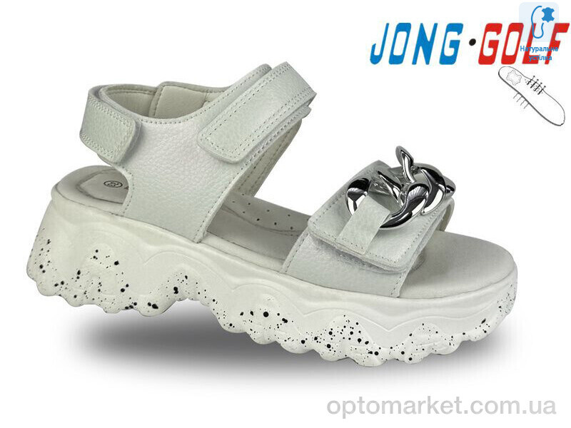 Купить Босоніжки дитячі C20452-19 JongGolf білий, фото 1