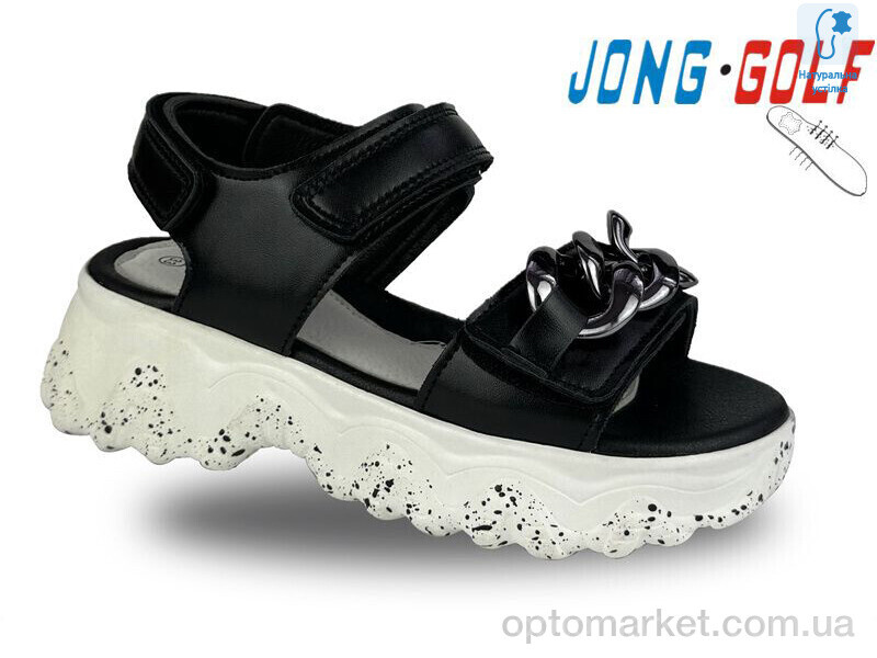 Купить Босоніжки дитячі C20452-30 JongGolf чорний, фото 1