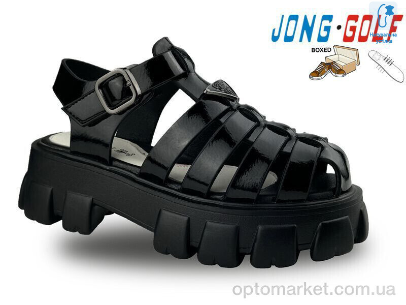 Купить Босоніжки дитячі C20487-30 JongGolf чорний, фото 1