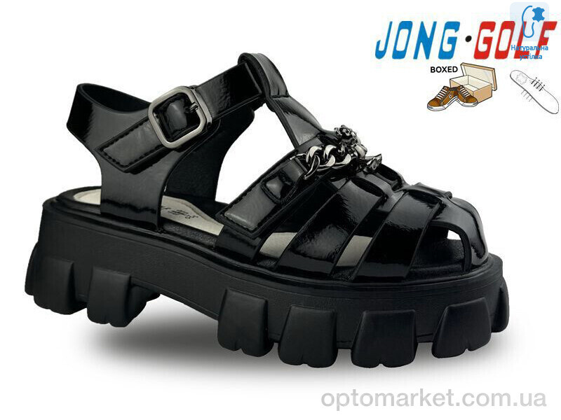 Купить Босоніжки дитячі C20488-30 JongGolf чорний, фото 1