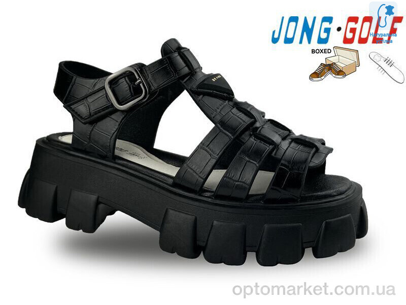 Купить Босоніжки дитячі C20490-0 JongGolf чорний, фото 1