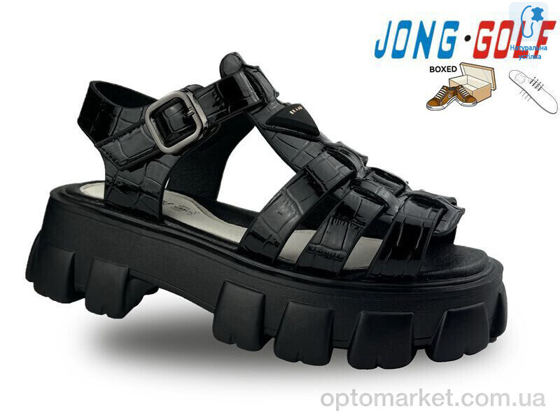 Купить Босоніжки дитячі C20490-30 JongGolf чорний, фото 1