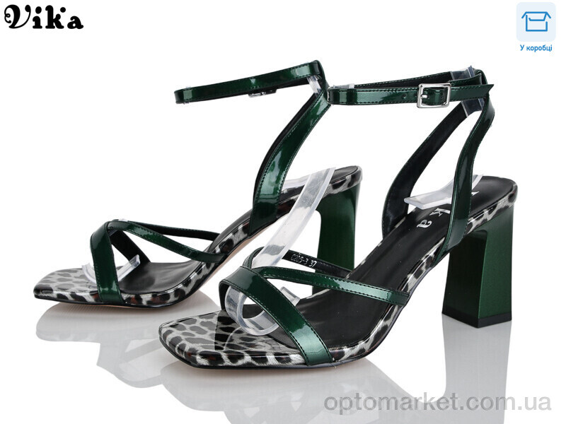 Купить Босоніжки жіночі C205-3 Vika зелений, фото 1