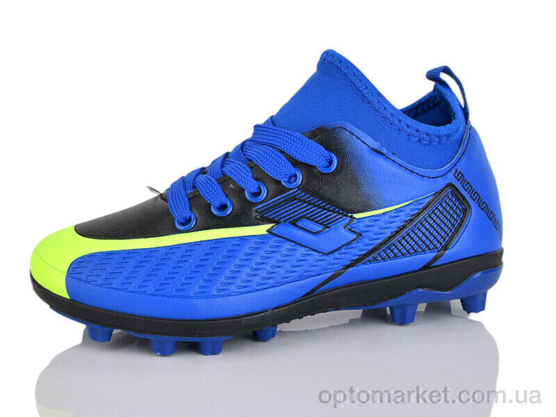 Купить Футбольне взуття дитячі C21-3 ASHIGULI синій, фото 1