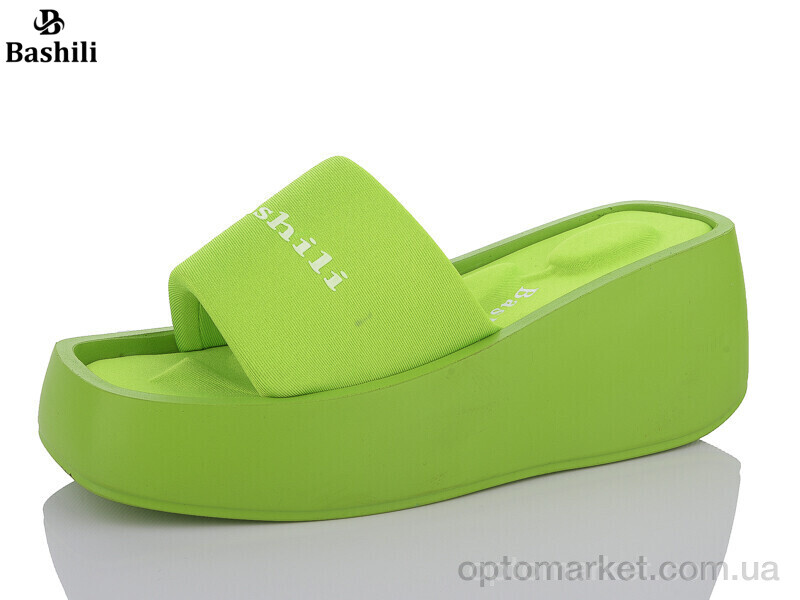 Купить Шльопанці жіночі C21-5 Башили зелений, фото 1