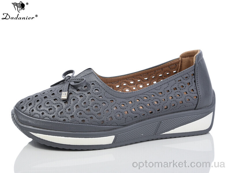 Купить Туфлі жіночі C2102-9 Dadanier сірий, фото 1