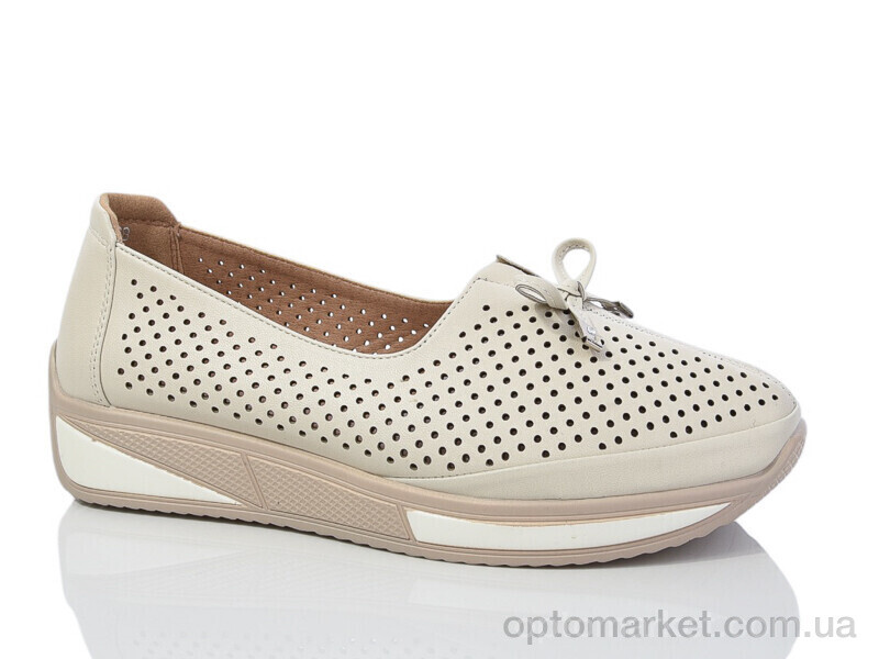 Купить Туфлі жіночі C2106-6 Leguzaza бежевий, фото 1