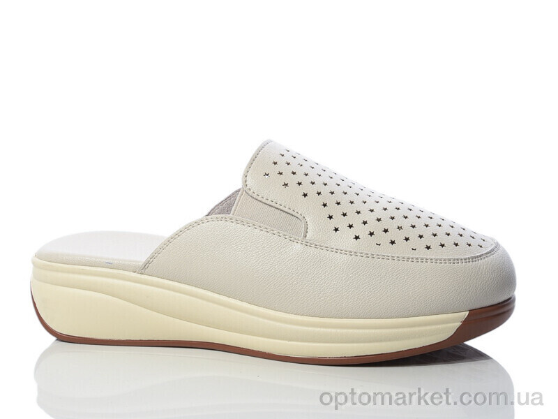 Купить Шльопанці жіночі C217-5 Коронате бежевий, фото 1