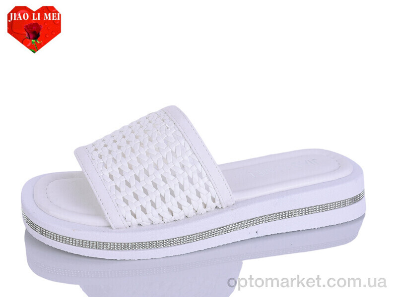 Купить Шльопанці жіночі C22-2 Jiao Li Mei білий, фото 1