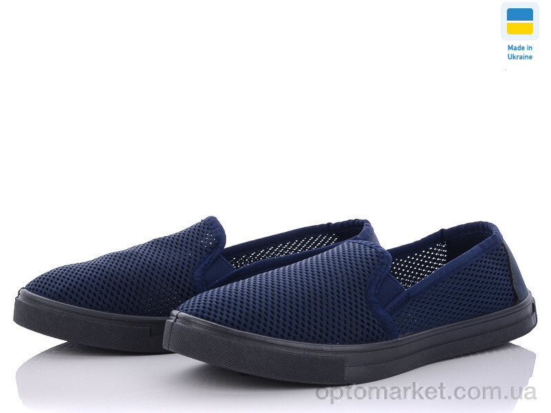 Купить Сліпони чоловічі C3 сетка синя Vladimir синій, фото 1