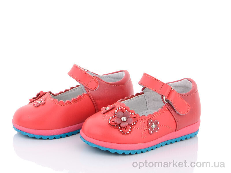 Купить Туфлі дитячі C305 Мальвина червоний, фото 1