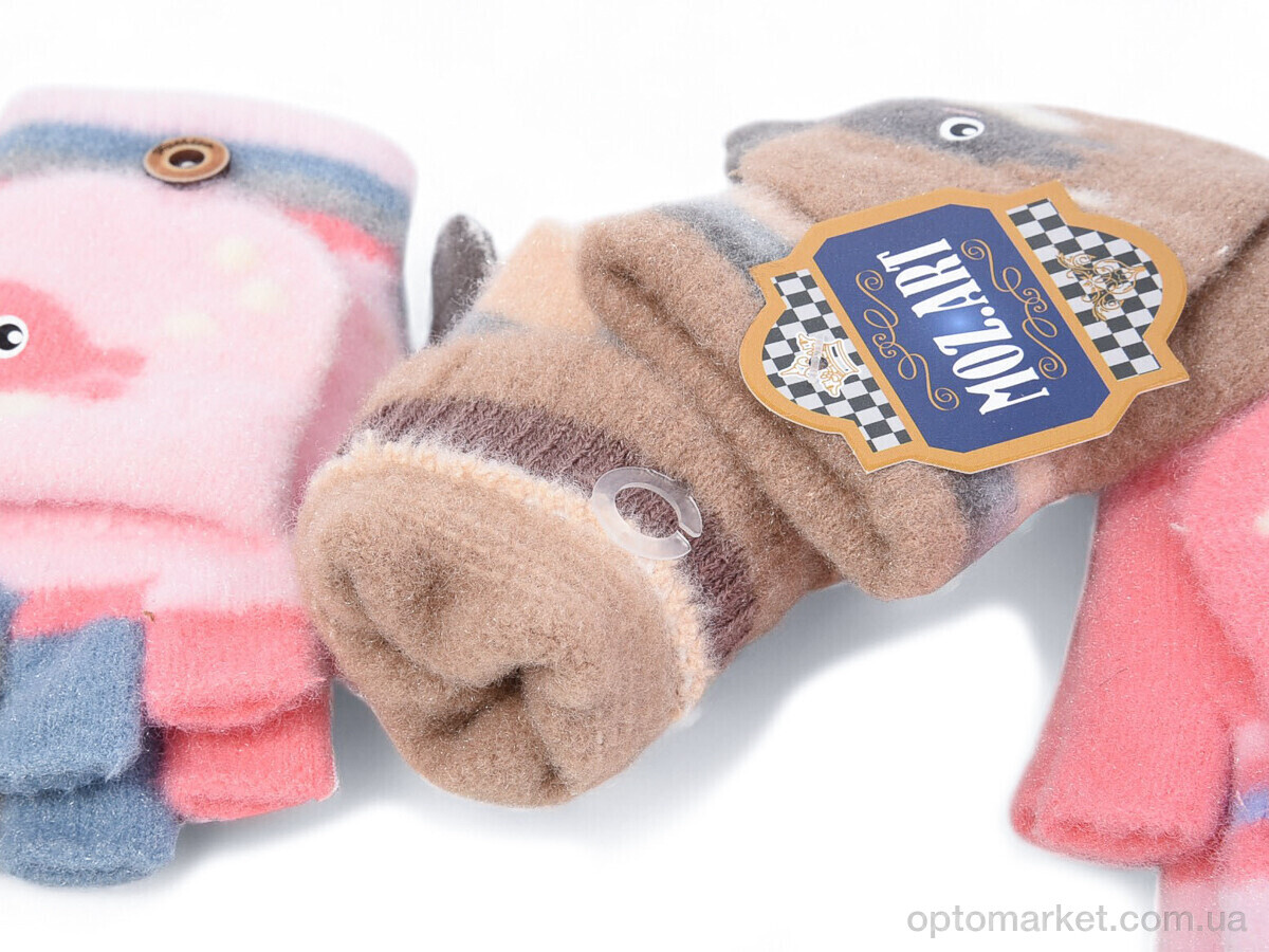 Купить Рукавиці дитячі C309 mix Moz.Art мікс, фото 2