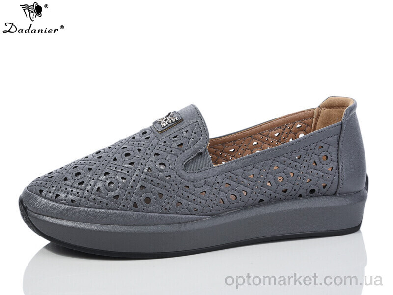 Купить Туфлі жіночі C3503-9 Dadanier сірий, фото 1