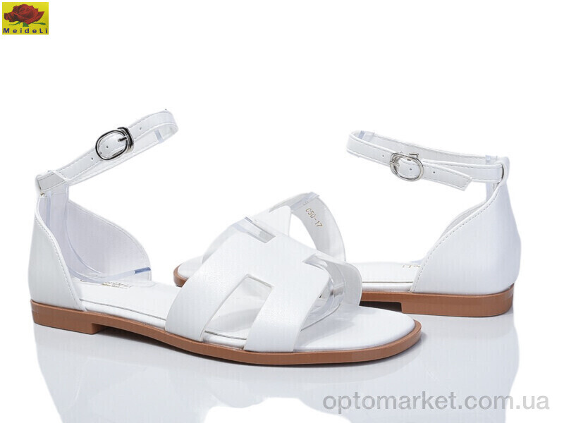 Купить Босоніжки жіночі C50-17 Mei De Li білий, фото 1