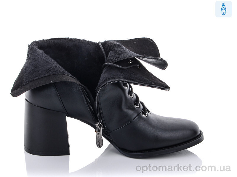 Купить Черевики жіночі C598 Lino Marano чорний, фото 2