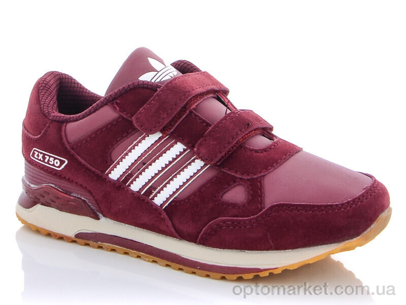 Купить Кросівки дитячі C61-32 A.idas бордовий, фото 2