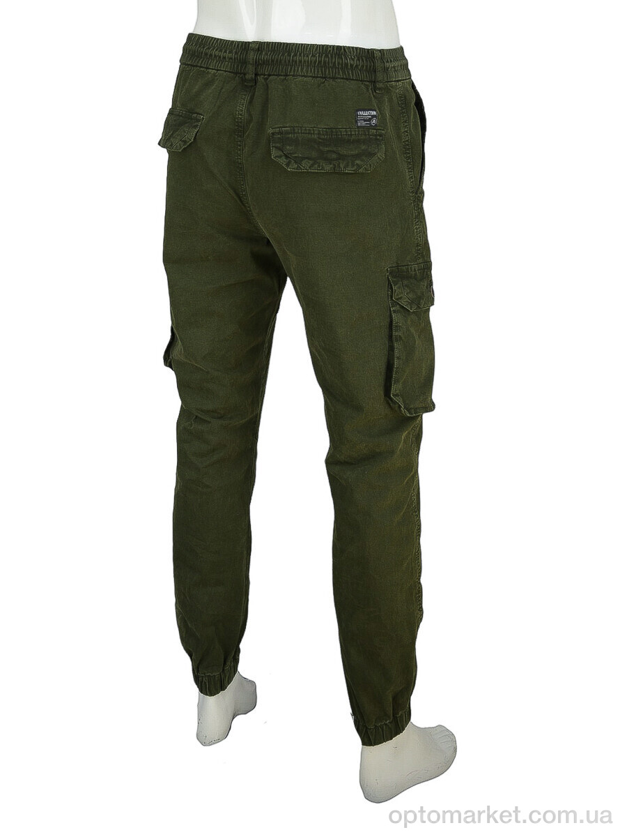 Купить Джинси чоловічі C65033-3 Baron зелений, фото 2