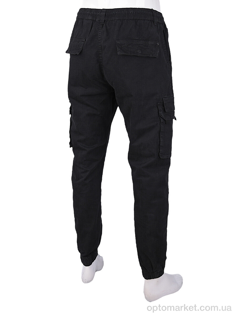 Купить Джинси чоловічі C65035-1 Baron чорний, фото 2