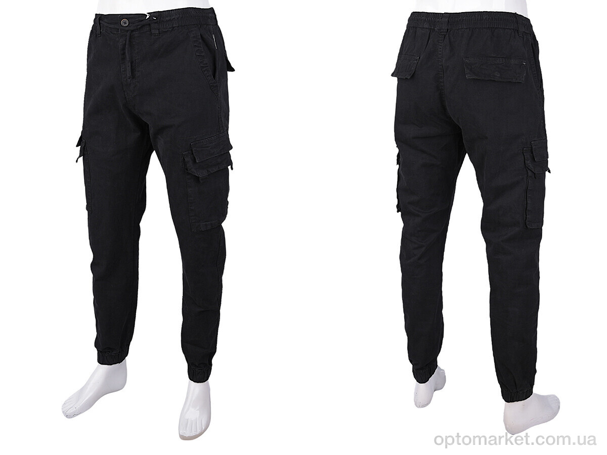 Купить Джинси чоловічі C65035-1 Baron чорний, фото 3