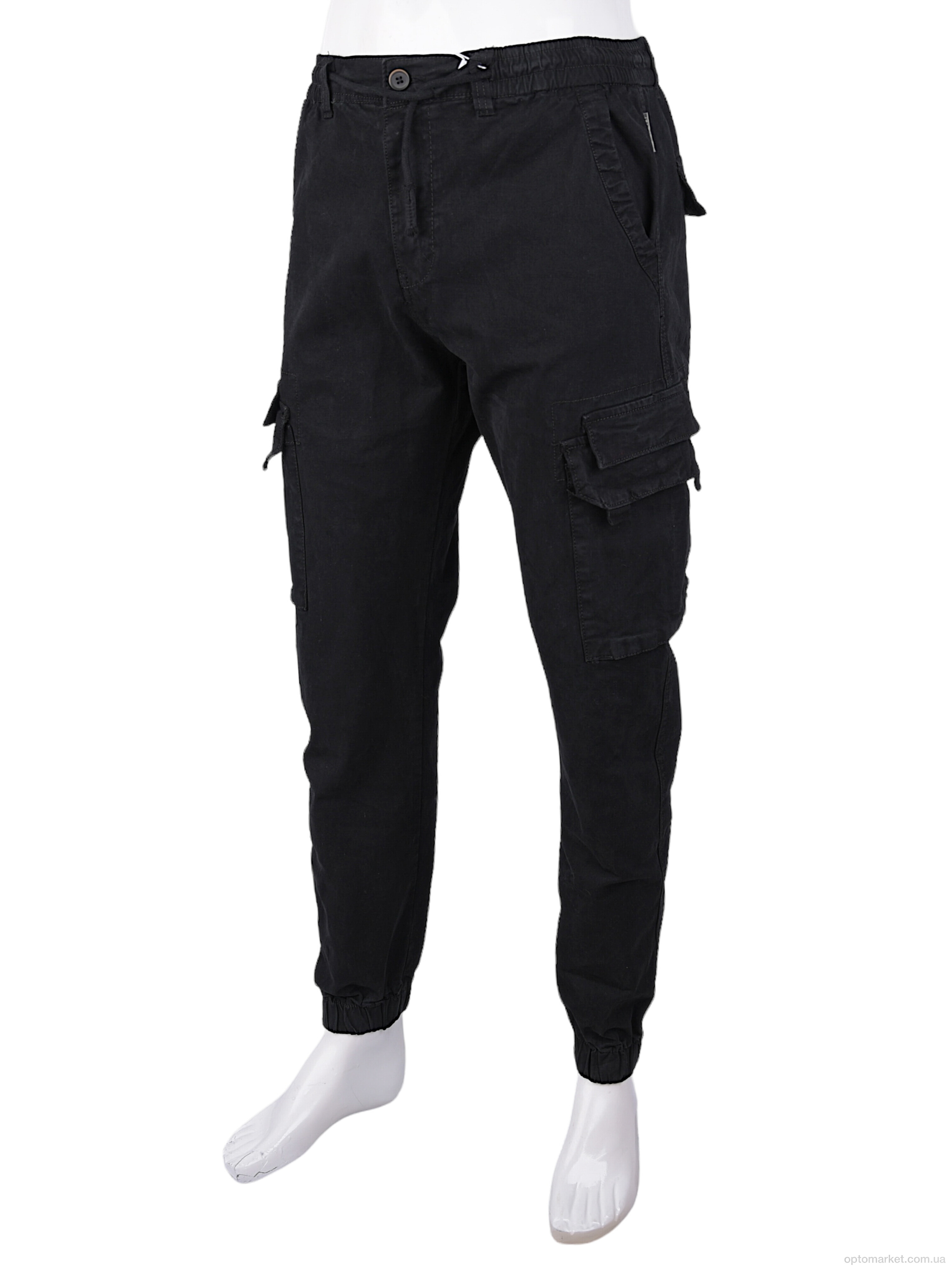 Купить Джинси чоловічі C65035-1 Baron чорний, фото 4