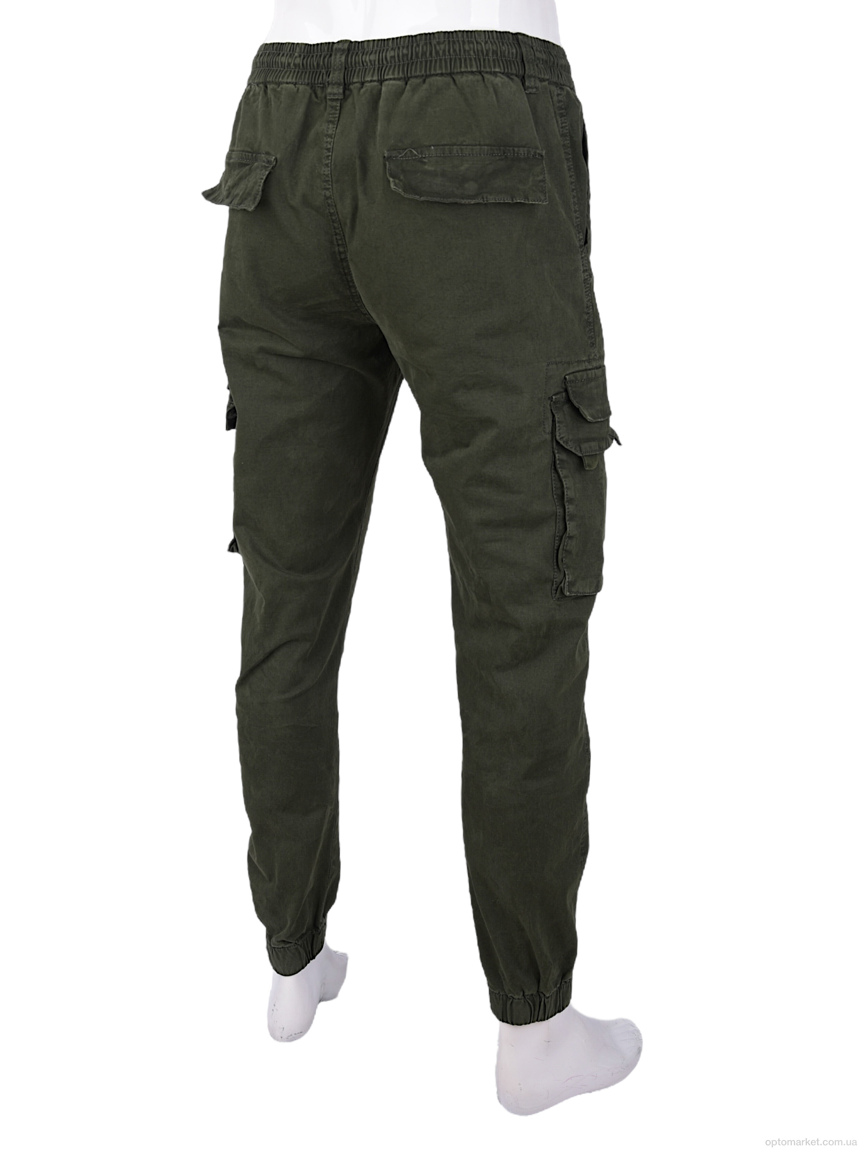 Купить Джинси чоловічі C65035-3 Baron зелений, фото 5