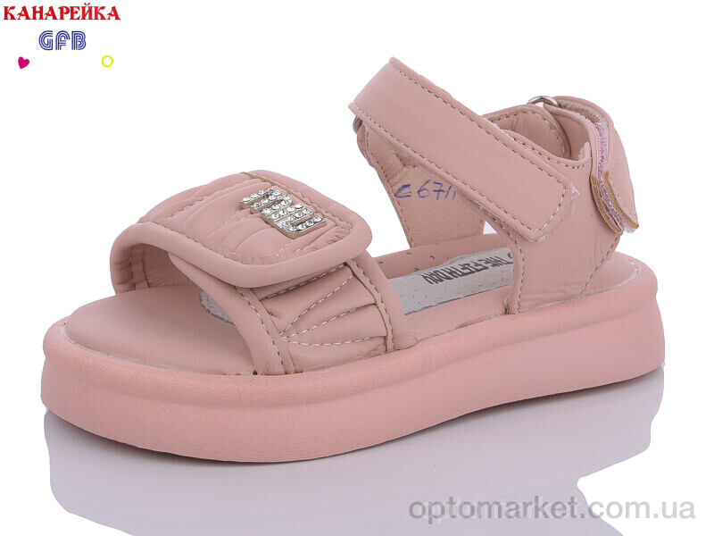Купить Босоніжки дитячі C6711-4 GFB-Канарейка рожевий, фото 1