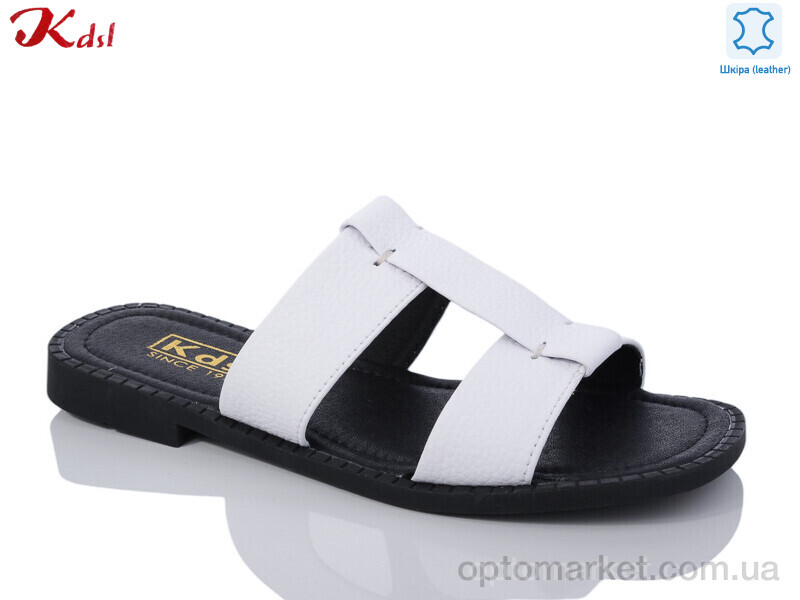 Купить Шльопанці жіночі C677-1-1 Jiulai-Kadisalun білий, фото 1