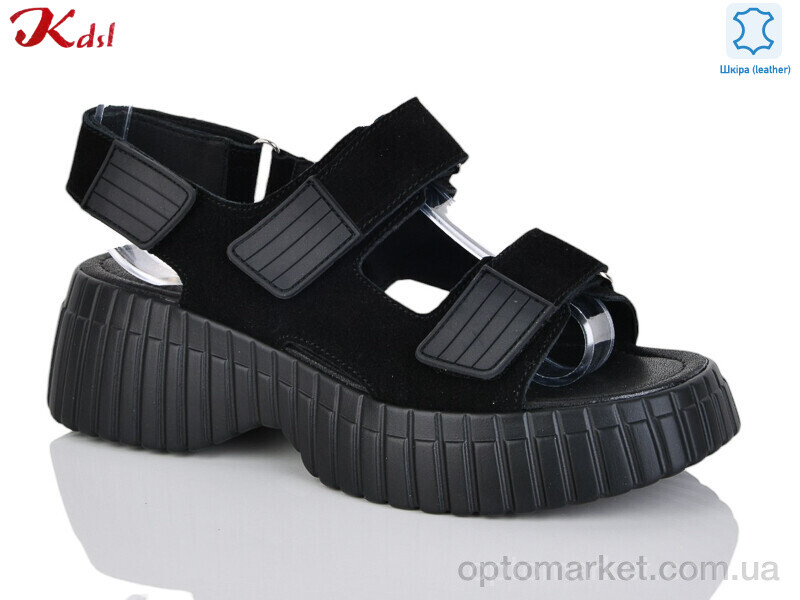 Купить Босоніжки жіночі C682-13 Kdsl чорний, фото 1