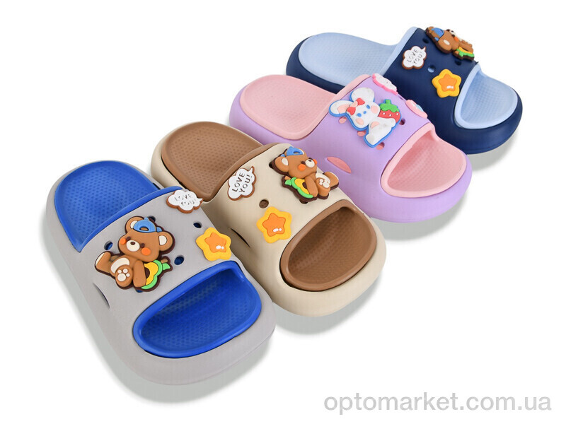 Купить Шльопанці дитячі C7051 mix SANLIN 2 мікс, фото 1