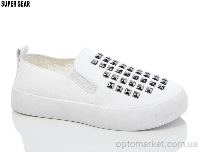 Купить Сліпони дитячі C728-2 white Super Gear білий, фото 1
