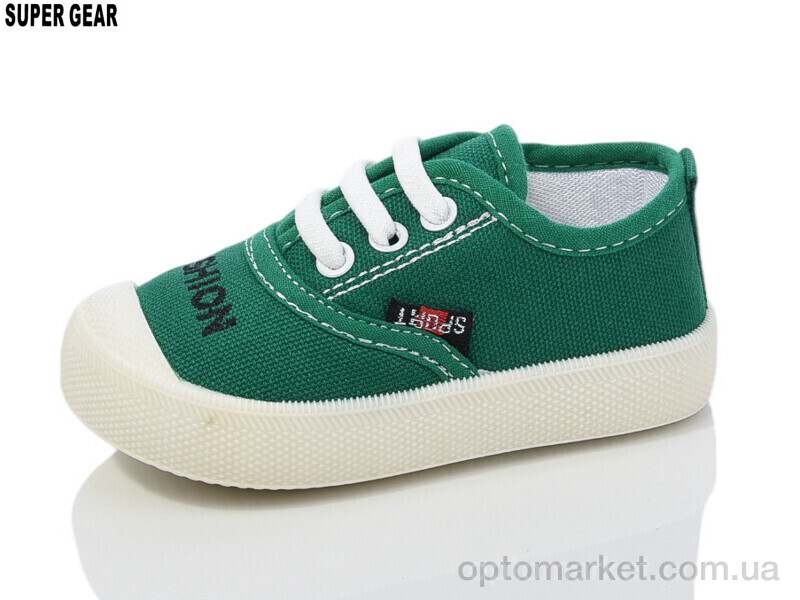 Купить Кросівки дитячі C736-6 green Super Gear зелений, фото 1