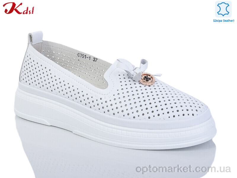 Купить Туфлі жіночі C751-1 Kdsl білий, фото 1