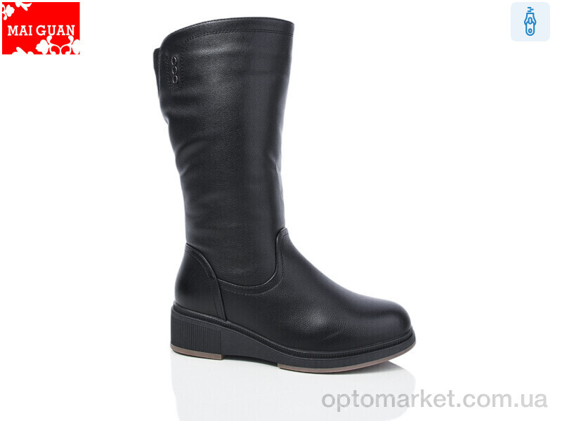 Купить Чоботи жіночі C7630-6 Maiguan чорний, фото 1