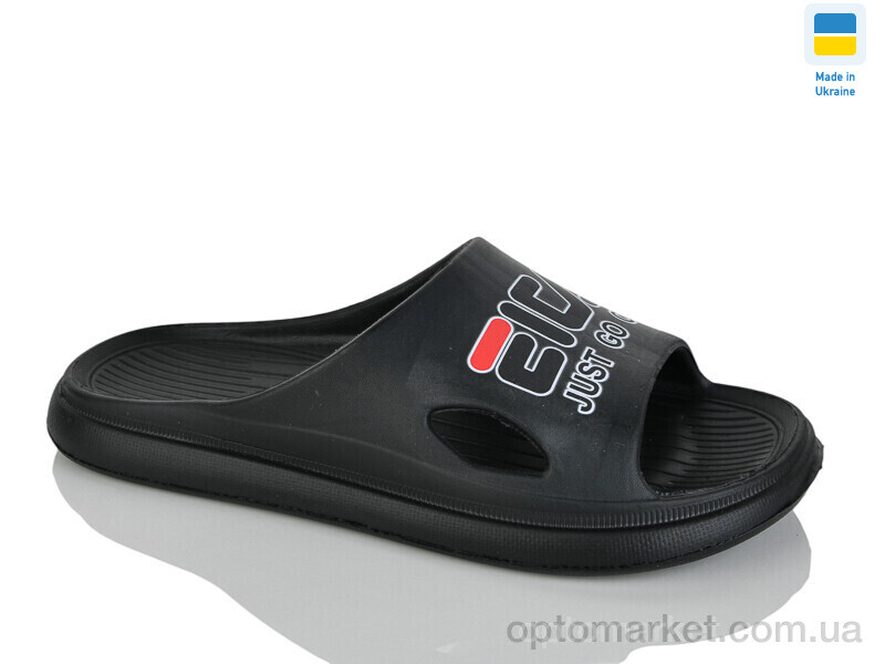 Купить Шльопанці жіночі C80 чорний Krok чорний, фото 1