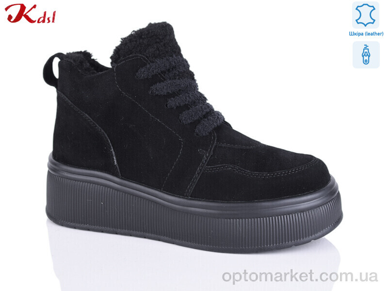 Купить Черевики жіночі C802-13 Kdsl чорний, фото 1