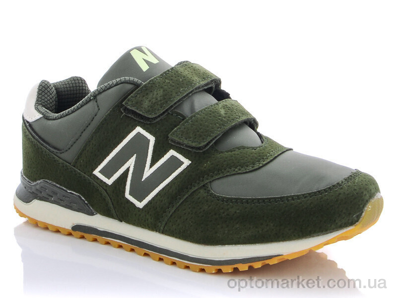 Купить Кросівки дитячі C806-10 N.w balance зелений, фото 2