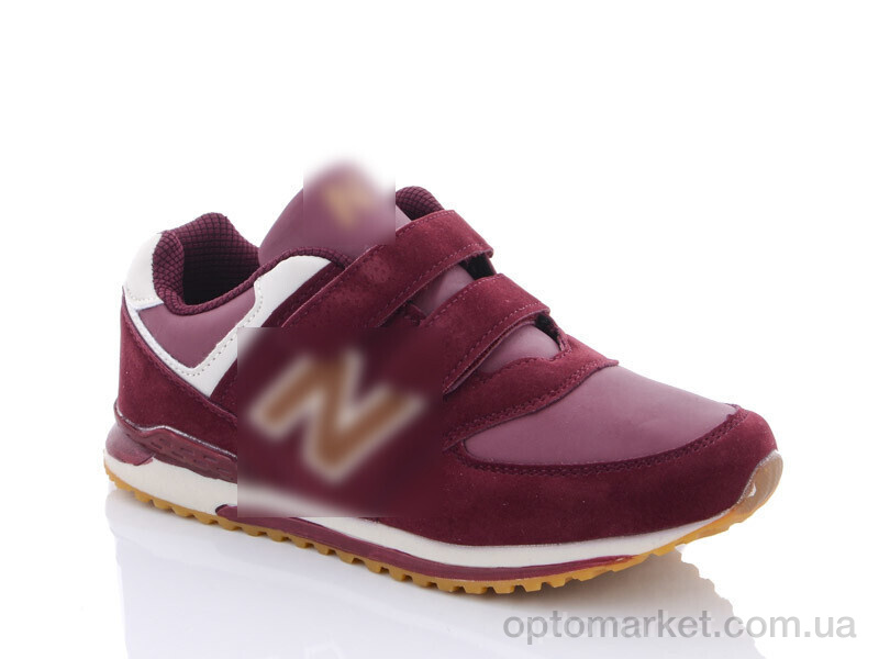 Купить Кросівки дитячі C806-32 N.w balance бордовий, фото 1
