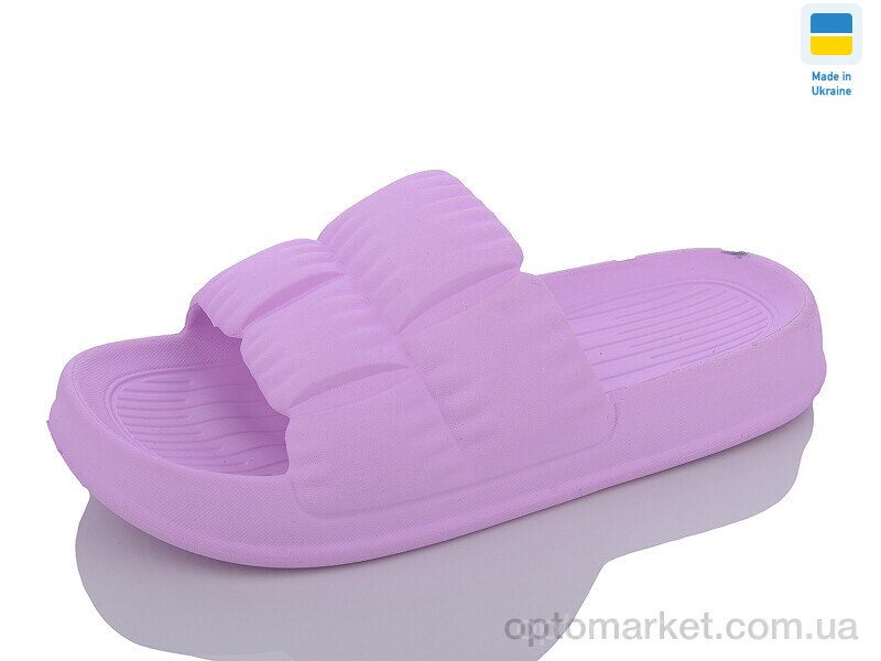 Купить Шльопанці жіночі C95 бузковий Krok фіолетовий, фото 1