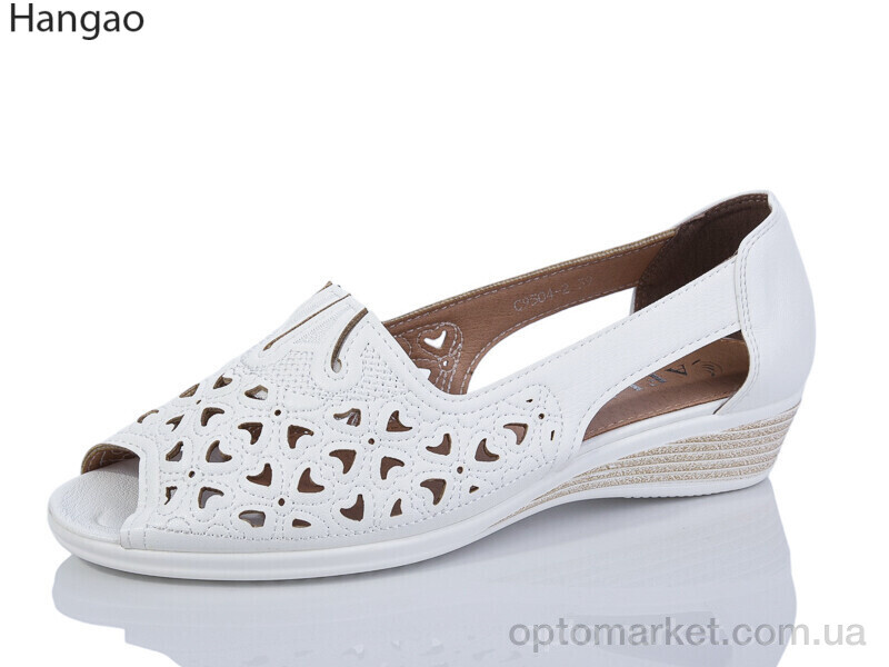 Купить Босоніжки жіночі C9504-2 AFLN білий, фото 1