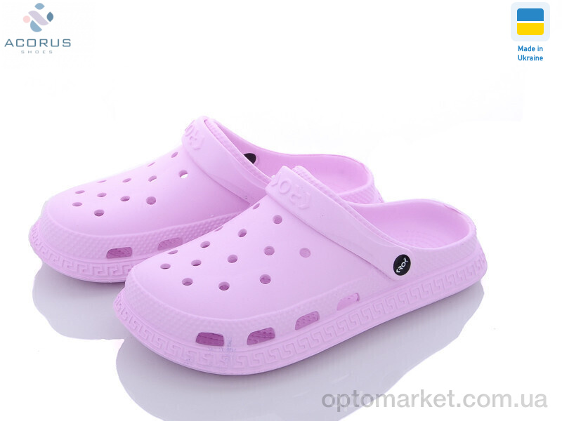 Купить Крокси жіночі C98 бузковий Krok рожевий, фото 1