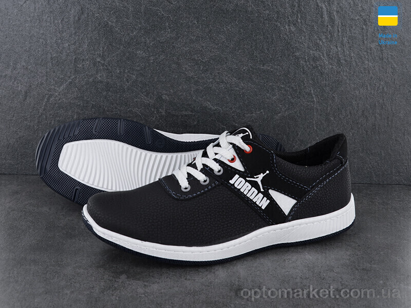 Купить Кросівки чоловічі Cardinal Т28 ч.пр.бп J.rdan чорний, фото 3