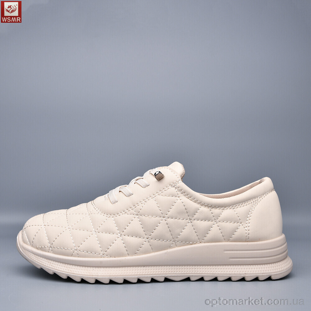 Купить Кросівки жіночі CB10-2 WSMR бежевий, фото 2