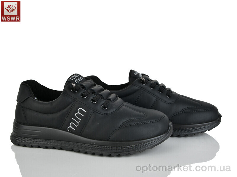 Купить Кросівки жіночі CB12-1 WSMR чорний, фото 1