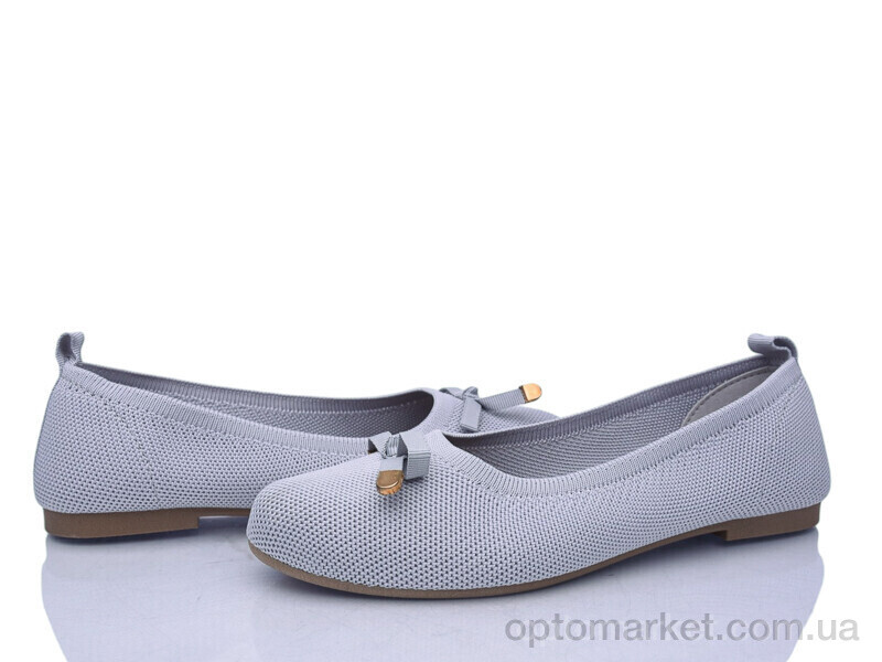 Купить Балетки жіночі CB130-26 Bella Paris сірий, фото 1